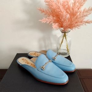Sam Edelman Linnie Blue Mules